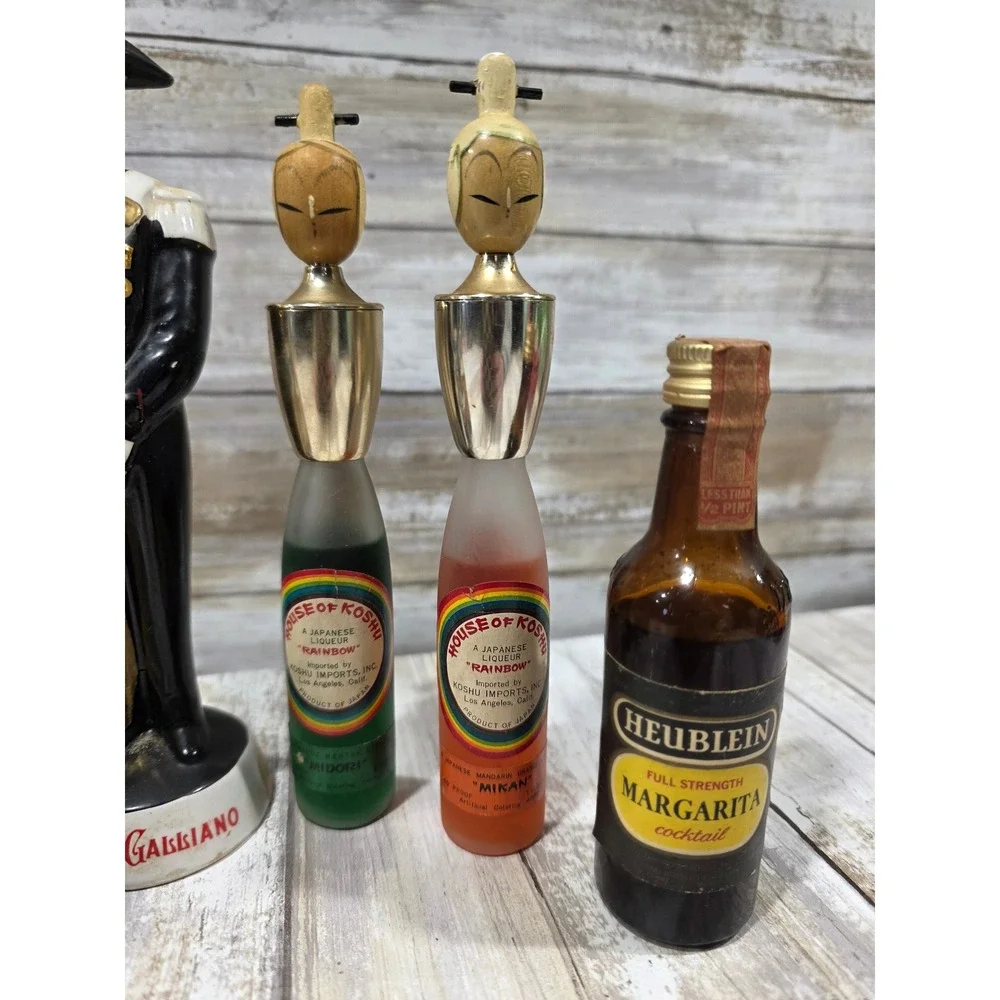Liquore Galliano Miniatures Collection Windmill Soldier Bottles Barware Collect‎